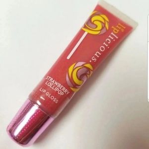 BBW Strawberry Lollipop Liplicious Lip Gloss NEW